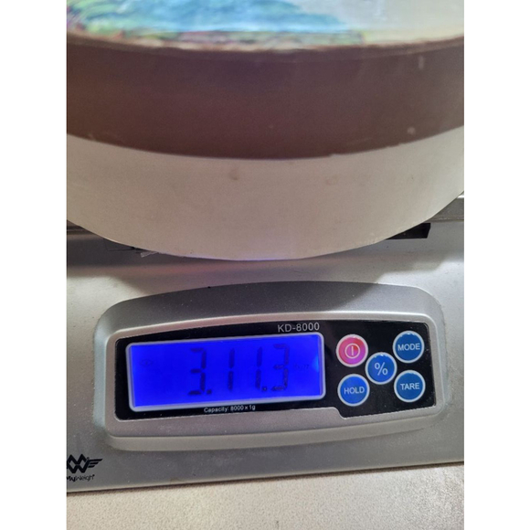 Rosanna Studio Wine & Cheese Plates Set of 4, White and Gold, 8" Diameter - Picture 9 of 9